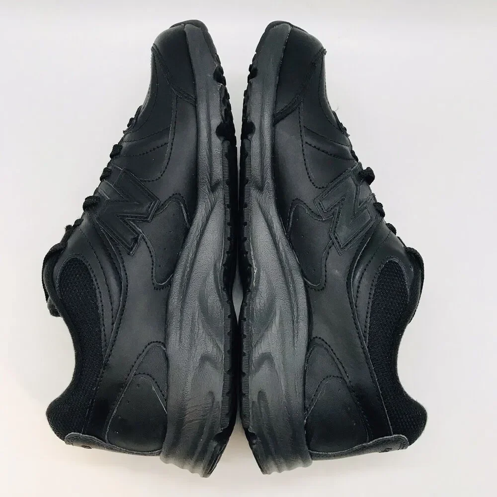 New Balance WW410BK Walking Shoes Women's 9.5 Black Lace Up Low Top Sneakers